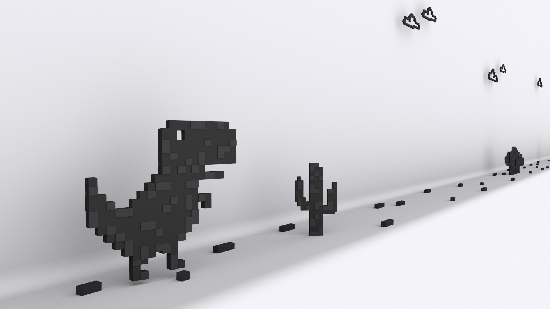 ArtStation - T-rex Game Animation